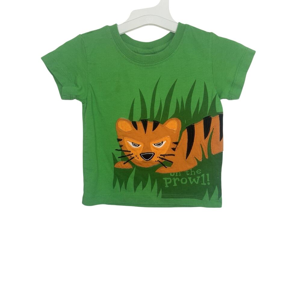 2011 It’s A Small World Tiger Green T-Shirt 18M Disney World Disneyland Vacation